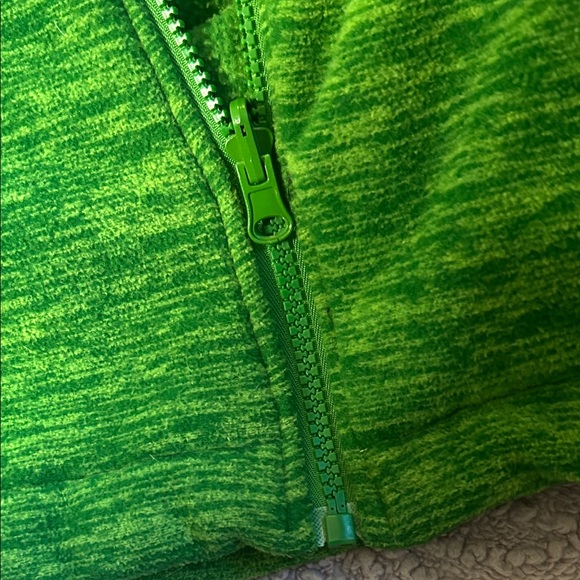 Green Zip-Up Sweater for Men - Picture 2 of 3